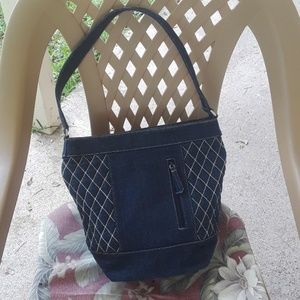 Vera Bradley denim tote
